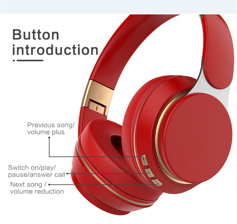 Dragon TX7PRO Trådlöst Bluetooth 5.0 Gaming Headset – Med TF-kortplats & AUX