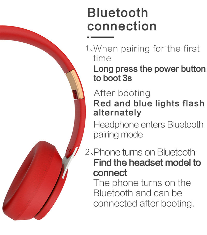 Dragon TX7PRO Trådlöst Bluetooth 5.0 Gaming Headset – Med TF-kortplats & AUX