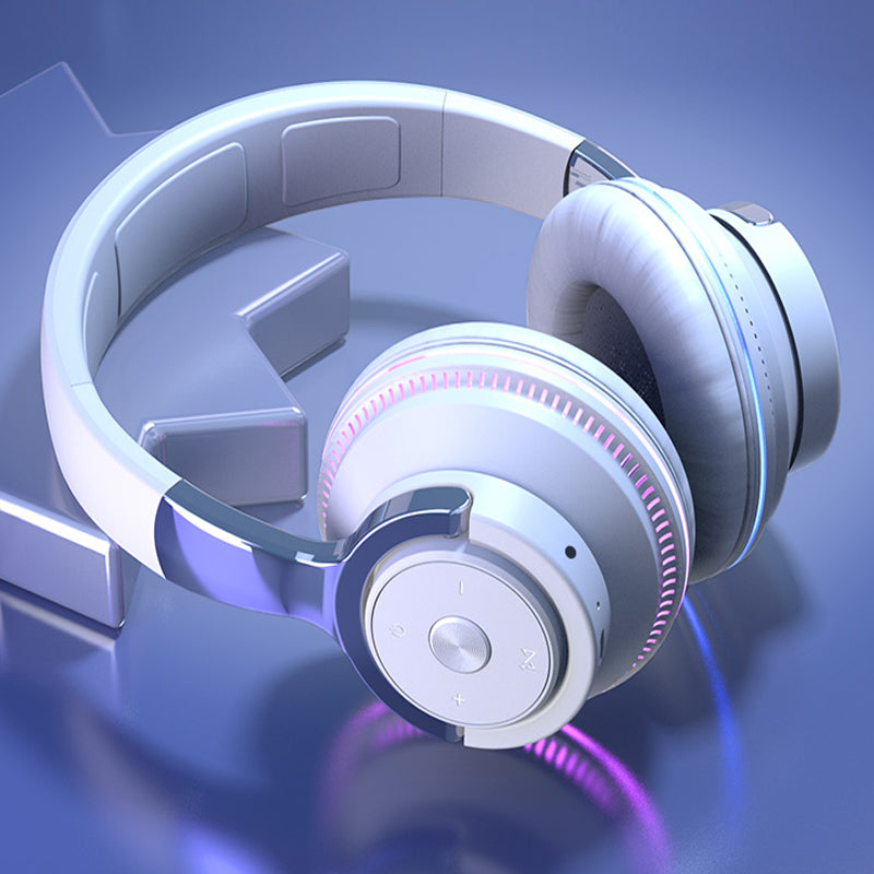 Ninja Dragon TX-Alpha Trådlöst Gaming Headset med Bluetooth 5.1 & RGB-ljus