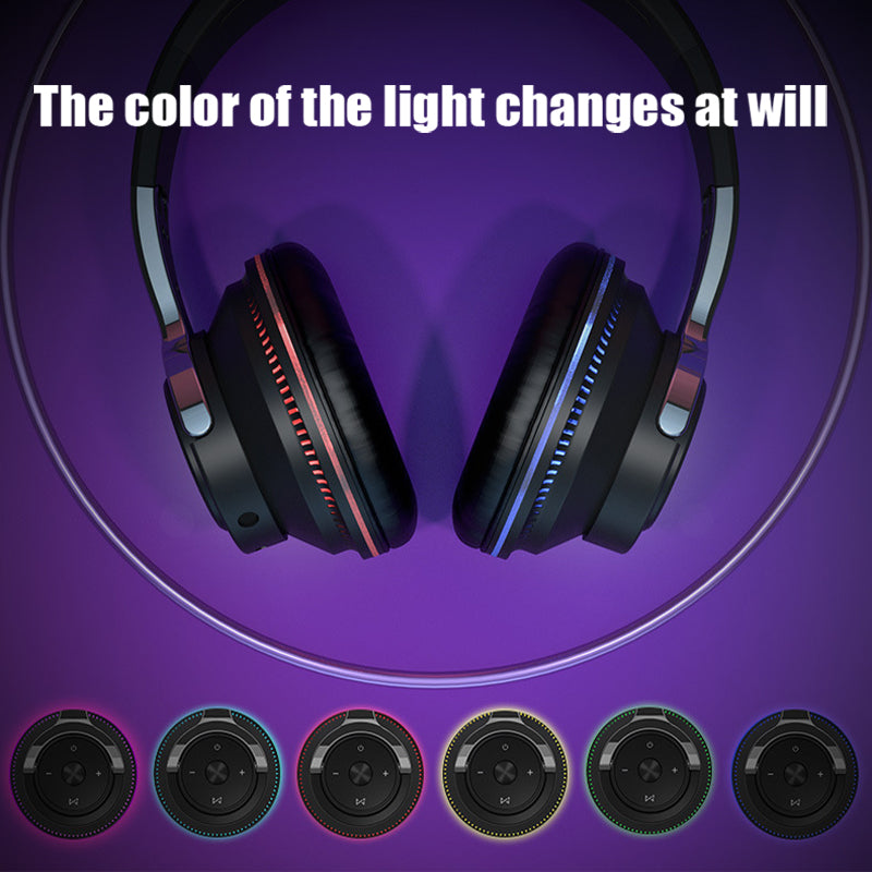 Ninja Dragon TX-Alpha Trådlöst Gaming Headset med Bluetooth 5.1 & RGB-ljus
