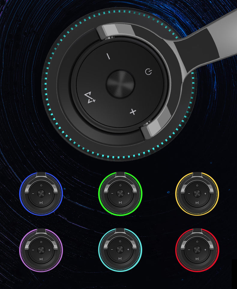Ninja Dragon TX-Alpha Trådlöst Gaming Headset med Bluetooth 5.1 & RGB-ljus