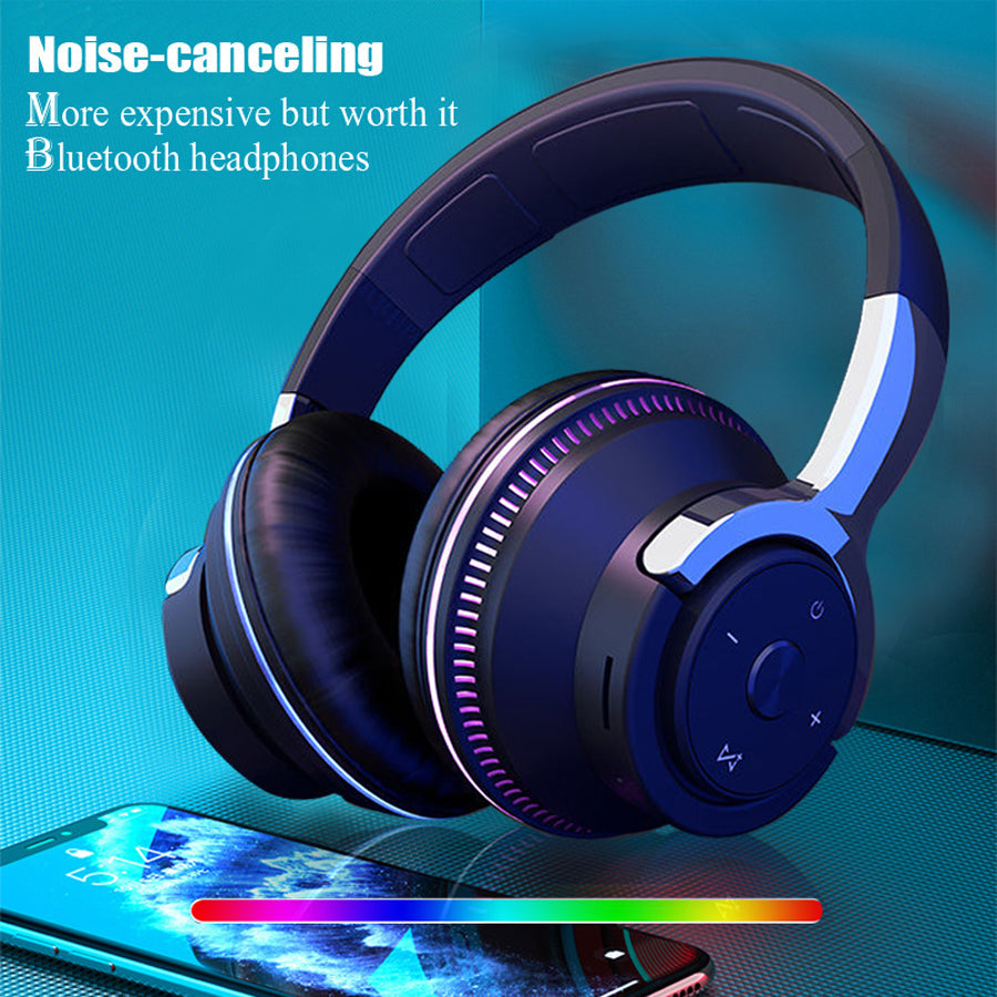 Ninja Dragon TX-Alpha Trådlöst Gaming Headset med Bluetooth 5.1 & RGB-ljus