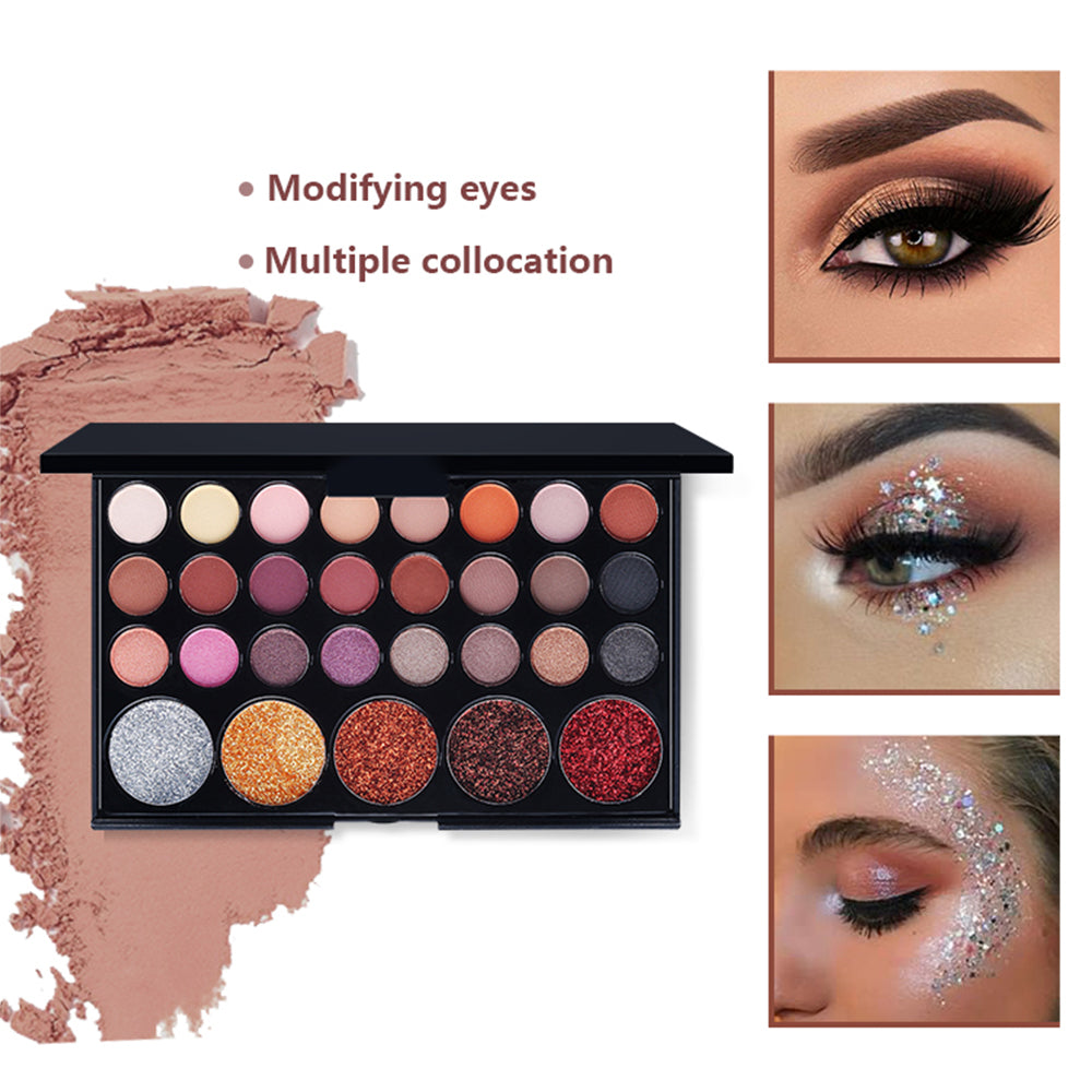 Makeup Set for Women – 27-delars komplett kit med ögonskuggor & tillbehör