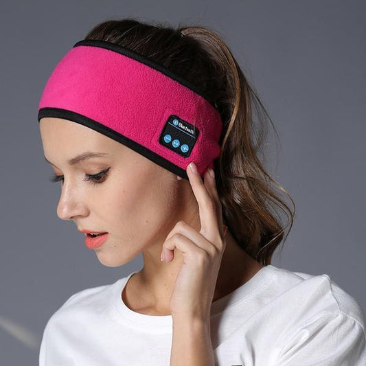 Wireless Bluetooth Huvudband– För Träning, Yoga & Vinterpromenader