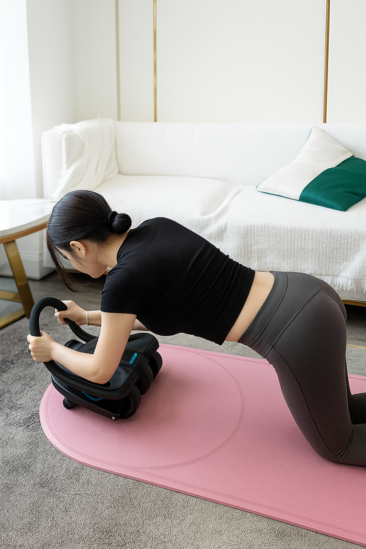 Healthy Belly Wheel – Tyst & Stabil Magtränare för Hemmaträning