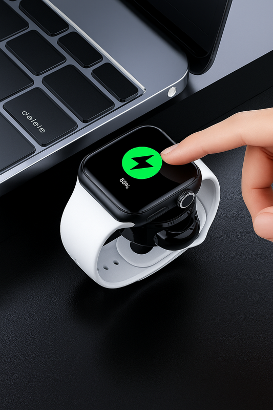 Apple Watch USB Laddare – Kompakt & Portabel för Alla Apple Watch-storlekar