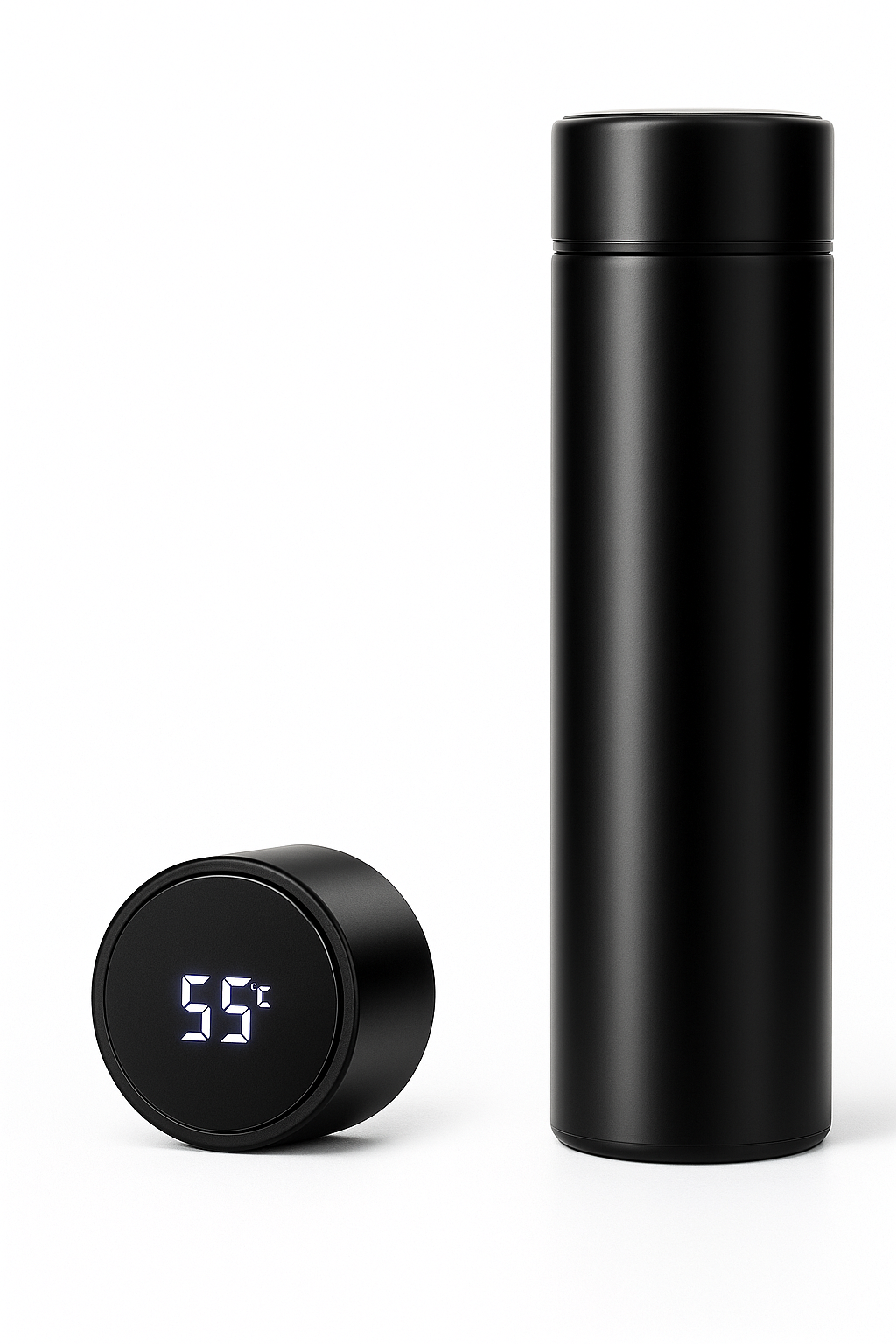 500ml Smart Vattenflaska med LED Temperaturdisplay – För Varma & Kalla Drycker
