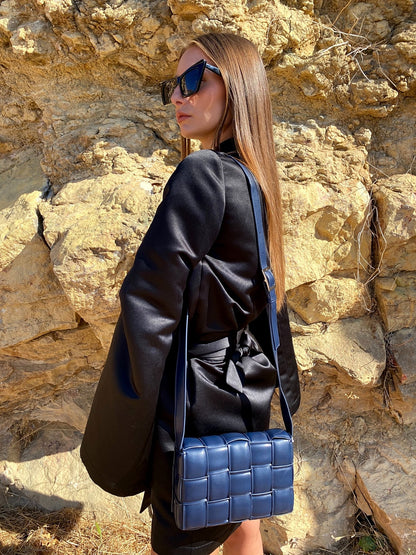 Dam Väska Cassette Shoulder Bag – Trendig axelväska med quiltad stil