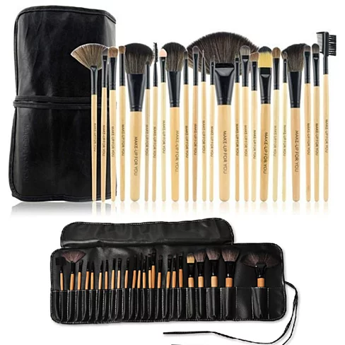 24-delars Professionellt Makeup Brush Set