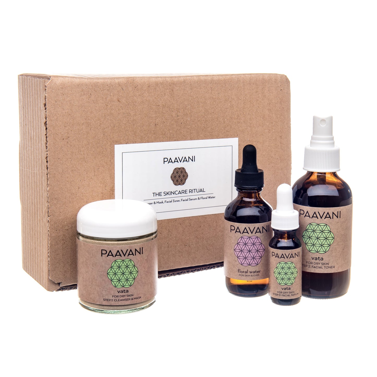 Vata Skincare Ritual – Ayurvedisk Ansiktsvård för Torr & Känslig Hud
