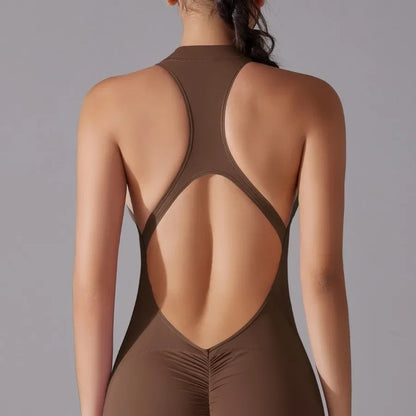 Seamless Yoga Jumpsuit – Skulpterande Komfort & Stil i Ett