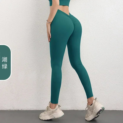 Sculpting V-Back Ruched Leggings – Lyft, Forma &amp; Rör dig fritt