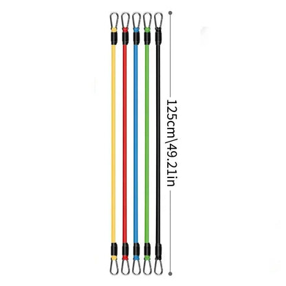 11-delars Resistance Band Set – Träna Styrka & Rörlighet Var du Vill!