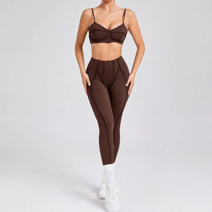 Seamless Yoga Set – Stil, Form &amp; Rörelsefrihet i Perfekt Harmoni