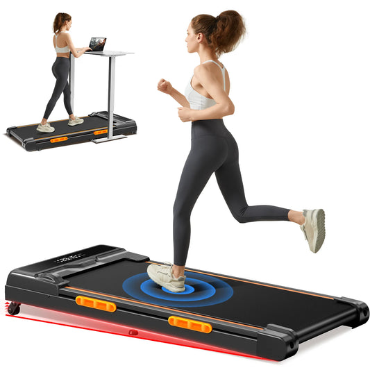 Löpband för hemmabruk  Under Desk Treadmill med Lutning & Trippel Stötdämpning