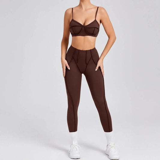 Seamless Yoga Set – Stil, Form &amp; Rörelsefrihet i Perfekt Harmoni