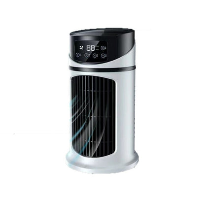 Mini Portabel Luftkylare – 3-i-1 Fläkt, Kylning & Luftfuktare (USB)