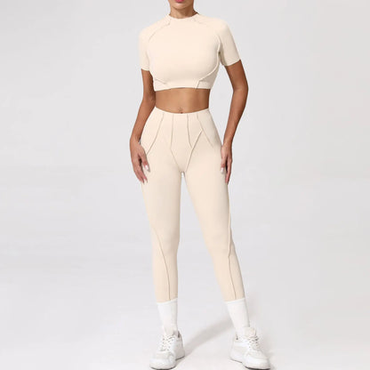 Seamless Yoga Set – Stil, Form &amp; Rörelsefrihet i Perfekt Harmoni