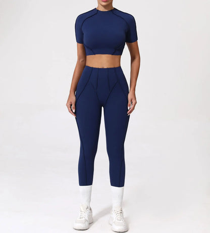 Seamless Yoga Set – Stil, Form &amp; Rörelsefrihet i Perfekt Harmoni