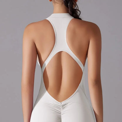 Seamless Yoga Jumpsuit – Skulpterande Komfort & Stil i Ett