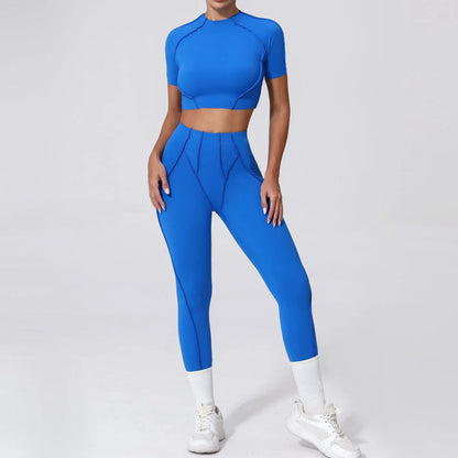 Seamless Yoga Set – Stil, Form &amp; Rörelsefrihet i Perfekt Harmoni