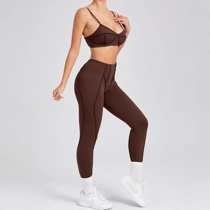 Seamless Yoga Set – Stil, Form &amp; Rörelsefrihet i Perfekt Harmoni