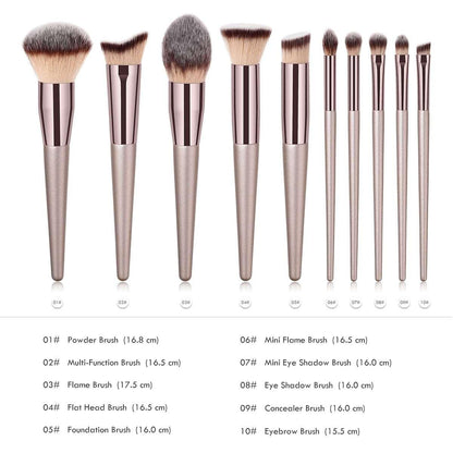 Vegan Makeup Brush Set-3