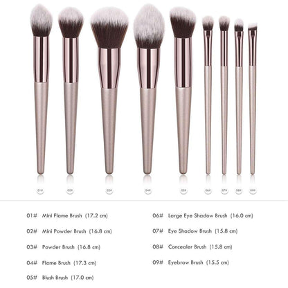 Vegan Makeup Brush Set-4
