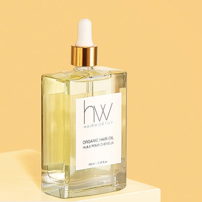 Hairworthy – Organic Hair Oil för Silkeslent, Friskt &amp; Glänsande Hår