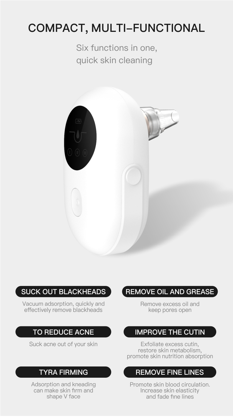 Portable Face Vacuum – Djuprengörande Porrenare & Pormaskborttagare
