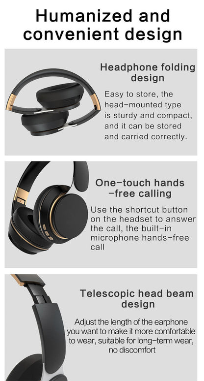 Dragon TX7PRO Trådlöst Bluetooth 5.0 Gaming Headset – Med TF-kortplats & AUX