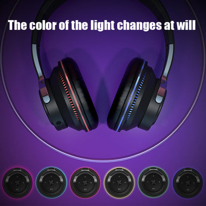 Ninja Dragon TX-Alpha Trådlöst Gaming Headset med Bluetooth 5.1 & RGB-ljus